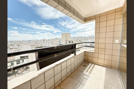 Varanda de apartamento à venda com 3 quartos, 100m² em Nova Suíça, Belo Horizonte