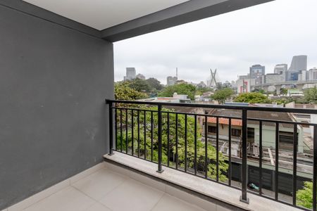 Studio à venda com 33m², 1 quarto e sem vagaVaranda