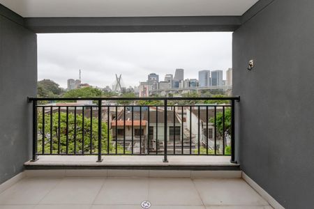 Studio à venda com 33m², 1 quarto e sem vagaVaranda