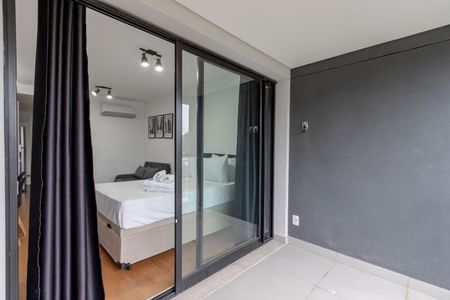 Studio à venda com 33m², 1 quarto e sem vagaVaranda