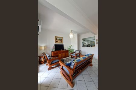 Sala de apartamento para alugar com 3 quartos, 110m² em Aviação, Praia Grande