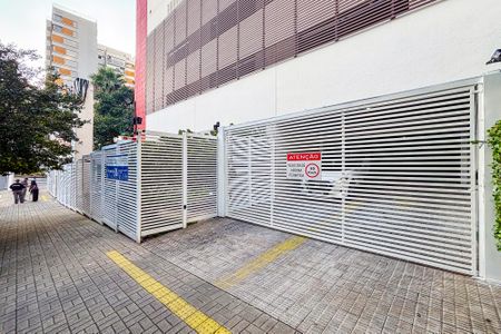 Studio para alugar com 31m², 1 quarto e 1 vagafachada do predio