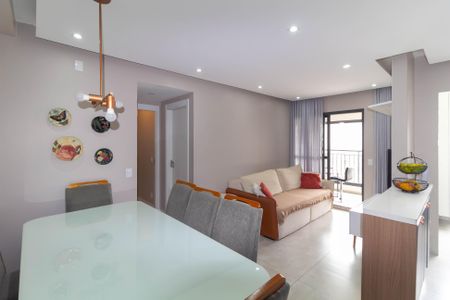 Sala de apartamento à venda com 2 quartos, 69m² em Jardim Independência (são Paulo), São Paulo