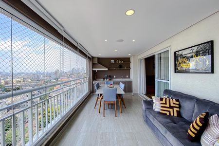 Varanda de apartamento à venda com 3 quartos, 101m² em Vila Prudente, São Paulo