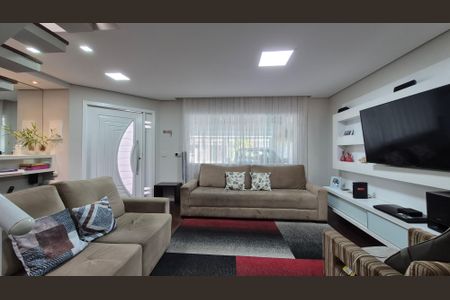 Sala de casa à venda com 3 quartos, 214m² em Vila Homero Thon, Santo André