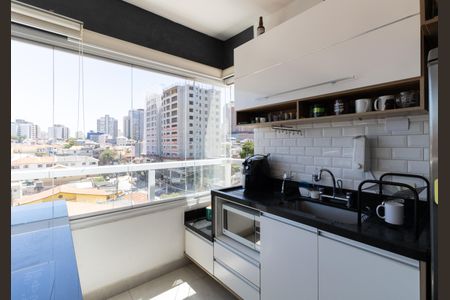 Apartamento à venda com 41m², 1 quarto e 1 vagaVaranda  - Cozinha 