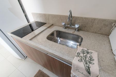 Studio para alugar com 35m², 1 quarto e 1 vaga Studio para alugar com 35m², 1 quarto e 1 vagaCozinha