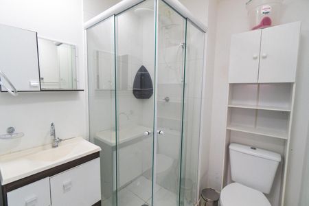 Studio à venda com 26m², 1 quarto e sem vaga Studio à venda com 26m², 1 quarto e sem vagaBanheiro Social