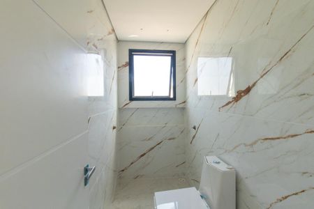 Casa de condomínio para alugar com 160m², 3 quartos e 2 vagasBanheiro da Suíte 1