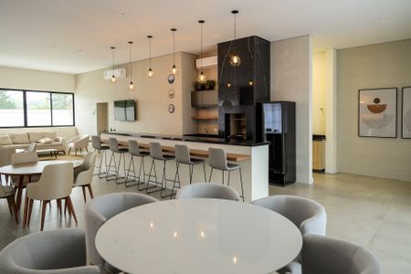 Casa de condomínio para alugar com 160m², 3 quartos e 2 vagasÁrea comum - Salão de festas