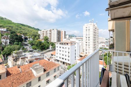 Varanda da Sala de apartamento à venda com 3 quartos, 122m² em Rocha, Rio de Janeiro