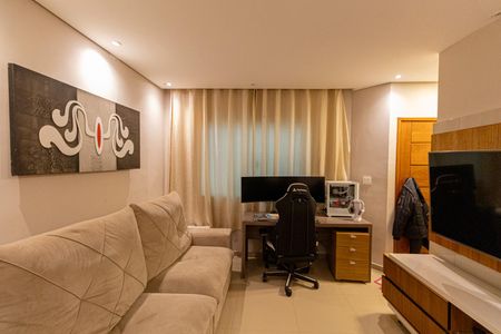 Sala de casa de condomínio à venda com 2 quartos, 123m² em Burgo Paulista, São Paulo