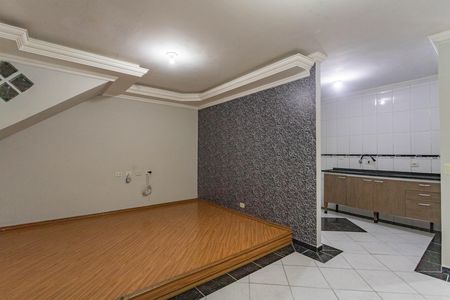 Sala de casa para alugar com 2 quartos, 200m² em Jardim Las Vegas, Santo André