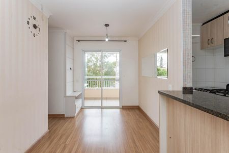 Sala/Cozinha de apartamento à venda com 2 quartos, 65m² em Vila Caraguata, São Paulo