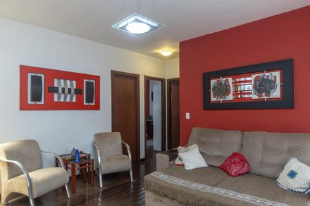 Sala de apartamento à venda com 3 quartos, 86m² em Itapoã, Belo Horizonte