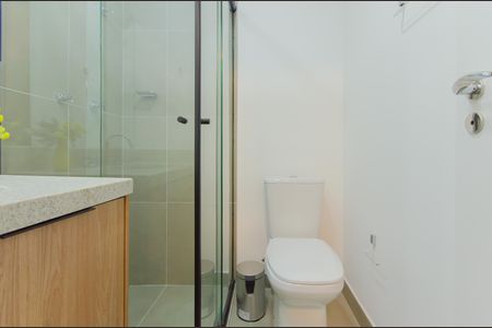 Studio para alugar com 29m², 1 quarto e 1 vaga Studio para alugar com 29m², 1 quarto e 1 vagaBanheiro