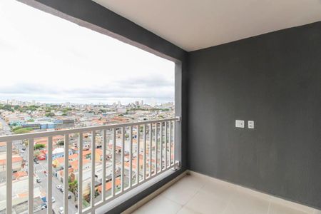 Varanda da Sala de apartamento para alugar com 1 quarto, 32m² em Vila Santa Clara, São Paulo