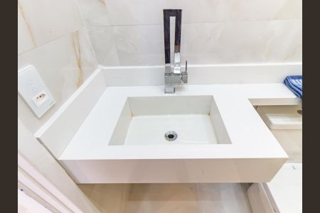 Banheiro de apartamento para alugar com 1 quarto, 38m² em Vila Invernada, São Paulo