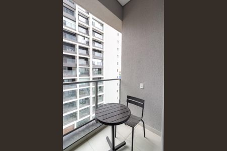 Studio para alugar com 25m², 1 quarto e sem vagaVaranda