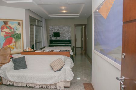 Sala de apartamento para alugar com 4 quartos, 146m² em Barro Preto, Belo Horizonte