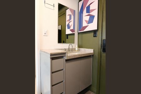 Studio para alugar com 24m², 1 quarto e sem vagaBanheiro Social