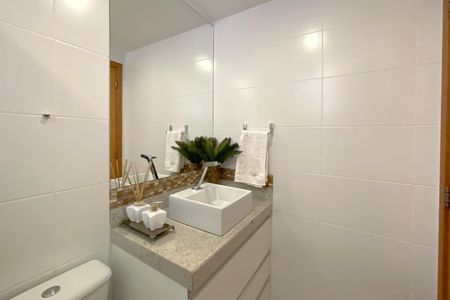 Apartamento à venda com 97m², 3 quartos e 2 vagasBanheiro Social