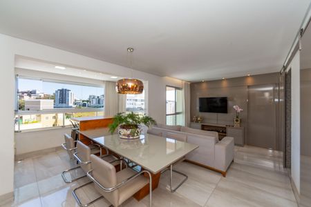Sala de apartamento à venda com 3 quartos, 89m² em Buritis, Belo Horizonte