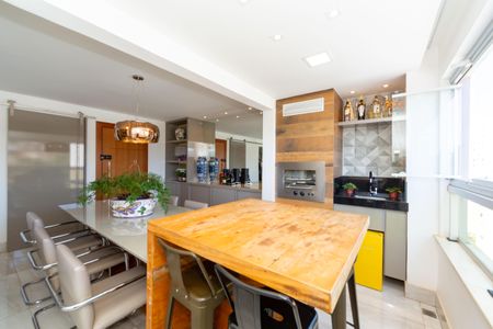Varanda gourmet de apartamento à venda com 3 quartos, 89m² em Buritis, Belo Horizonte