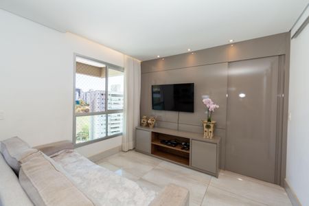 Sala de apartamento à venda com 3 quartos, 89m² em Buritis, Belo Horizonte