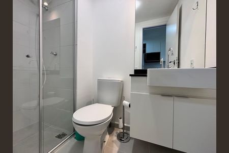 Apartamento para alugar com 25m², 1 quarto e sem vaga Apartamento para alugar com 25m², 1 quarto e sem vagaBanheiro Social