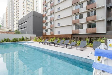 Apartamento para alugar com 25m², 1 quarto e sem vaga Apartamento para alugar com 25m², 1 quarto e sem vagaÁrea comum - Piscina
