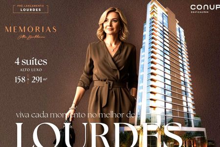 Apartamento à venda com 4 quartos, 151m² em Lourdes, Belo Horizonte