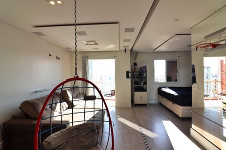 Sala  de apartamento para alugar com 1 quarto, 64m² em Baeta Neves, São Bernardo do Campo