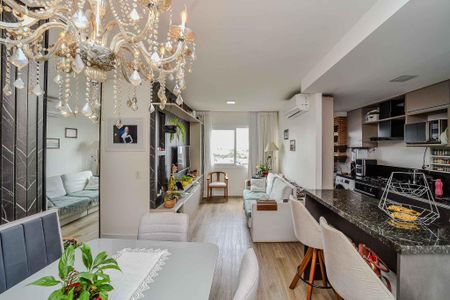 Sala de apartamento para alugar com 2 quartos, 64m² em São Sebastião, Porto Alegre