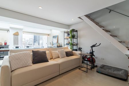 Sala de apartamento para alugar com 2 quartos, 100m² em Itaim Bibi, São Paulo