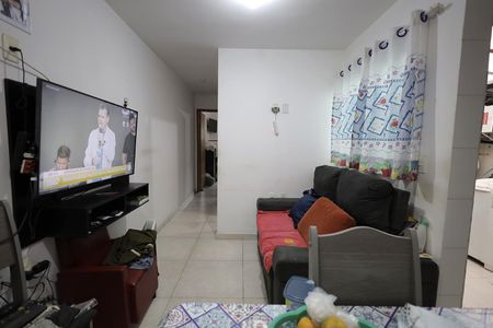 Sala de apartamento à venda com 2 quartos, 52m² em Jardim Ana Maria, Santo André