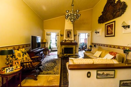 Sala de casa de condomínio para alugar com 3 quartos, 413m² em Residencial Seis (alphaville), Santana de Parnaíba