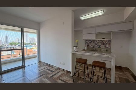 Sala de apartamento para alugar com 1 quarto, 50m² em Vila Gomes Cardim, São Paulo