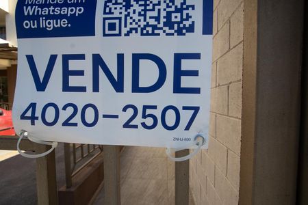 Placa de apartamento à venda com 2 quartos, 46m² em Parque Boturussu, São Paulo
