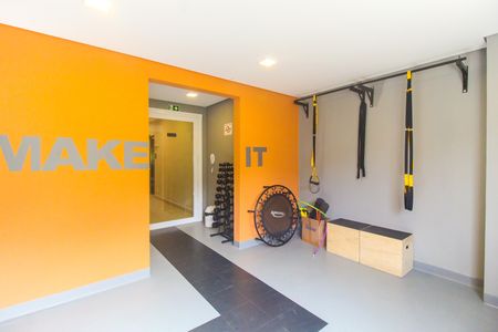 Apartamento para alugar com 40m², 2 quartos e sem vaga Apartamento para alugar com 40m², 2 quartos e sem vagaÁrea comum - Academia