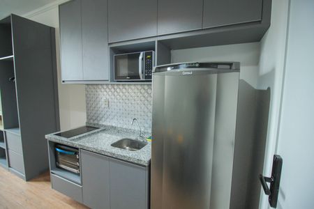 Studio para alugar com 24m², 1 quarto e sem vagaCozinha