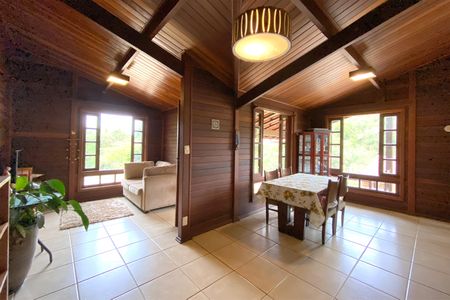 Sala de Jantar de casa de condomínio à venda com 3 quartos, 200m² em Vereda das Gerais, Nova Lima