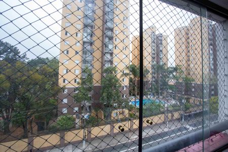 Varanda da Sala de apartamento à venda com 3 quartos, 67m² em Jardim Melo, Diadema