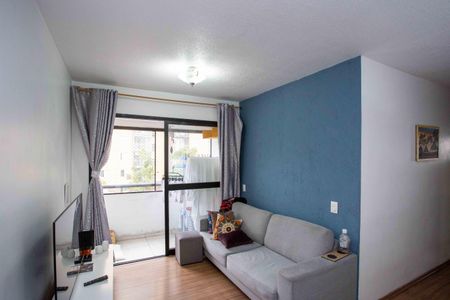 Sala de apartamento à venda com 3 quartos, 67m² em Jardim Melo, Diadema