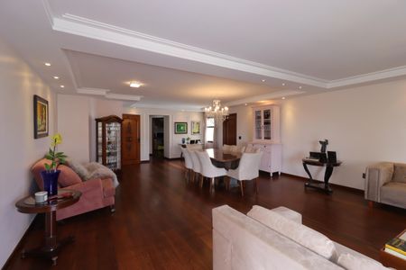 Sala de apartamento à venda com 4 quartos, 210m² em Jardim Bela Vista, Santo André