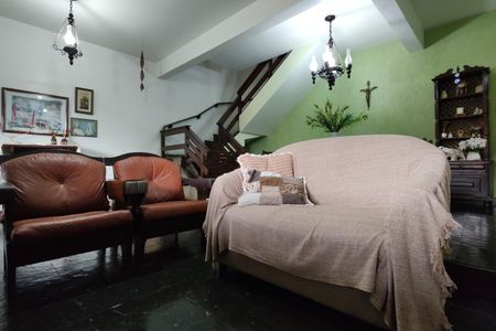 Sala de casa de condomínio à venda com 4 quartos, 330m² em Taquara, Rio de Janeiro