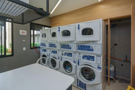 Apartamento para alugar com 35m², 2 quartos e 1 vaga Apartamento para alugar com 35m², 2 quartos e 1 vagaLavanderia