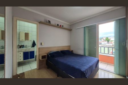 Suíte de apartamento à venda com 2 quartos, 67m² em Jardim Guarará, Santo André