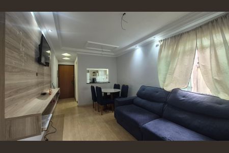 Sala de apartamento à venda com 2 quartos, 67m² em Jardim Guarará, Santo André