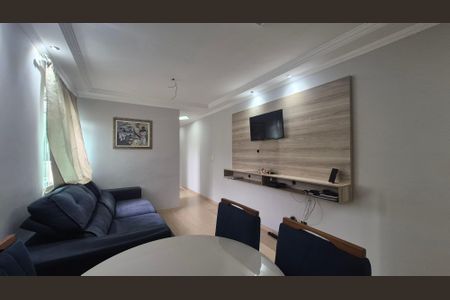 Sala de apartamento à venda com 2 quartos, 67m² em Jardim Guarará, Santo André